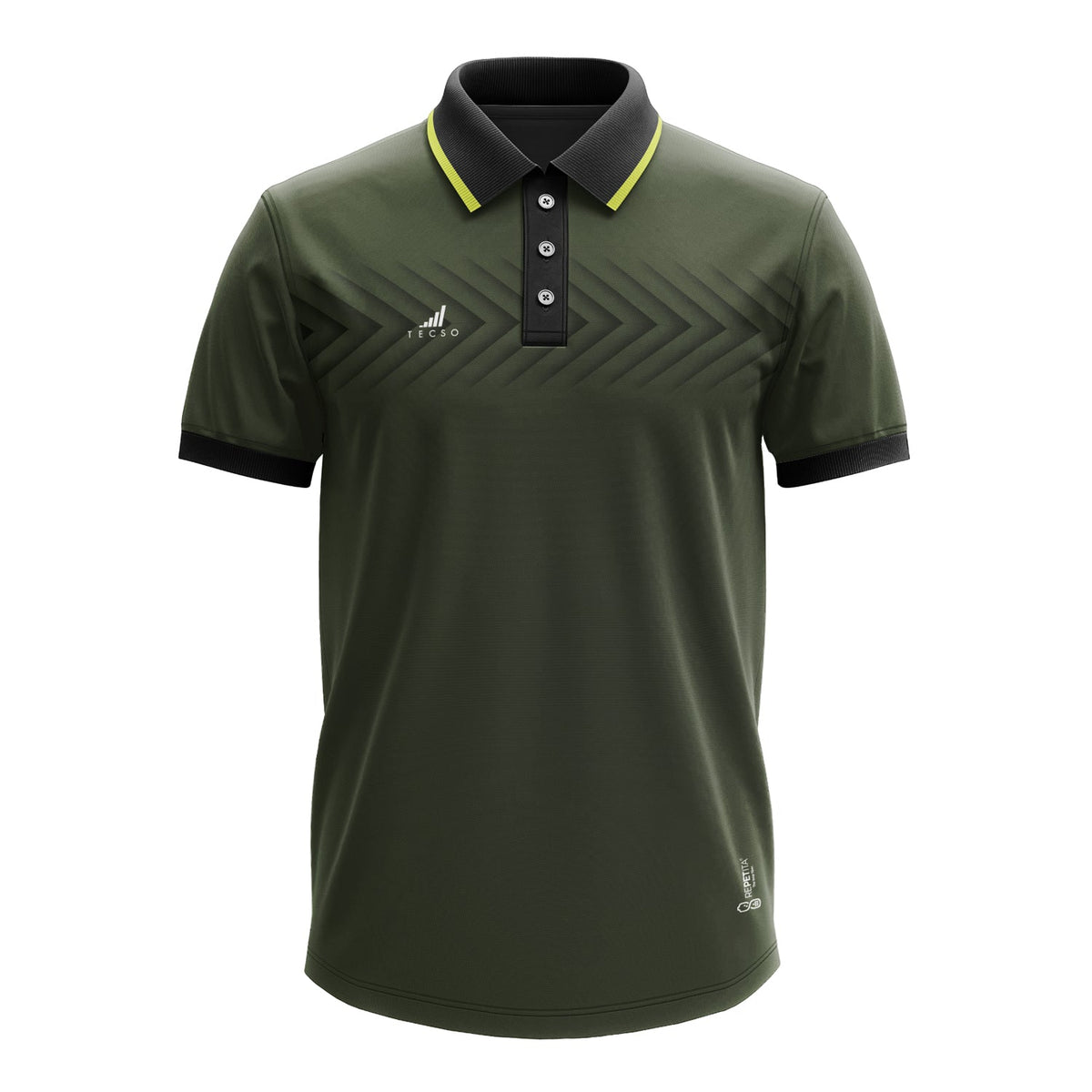 POLO GOLF UOMO - Verde Militare