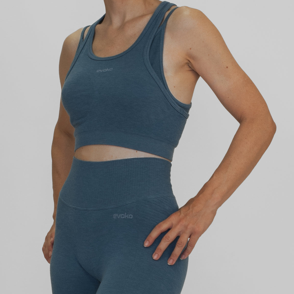 EVOKO COBRA&lt;br&gt;Top Doppio&lt;br&gt;&lt;i&gt;blu indigo&lt;/i&gt;