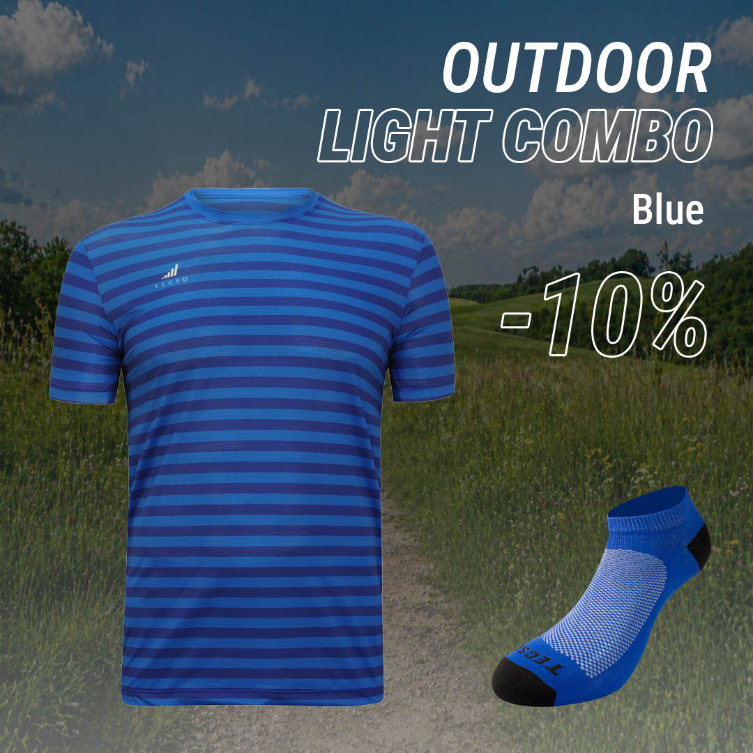 OUTDOOR LIGHT COMBO MAN - Blue