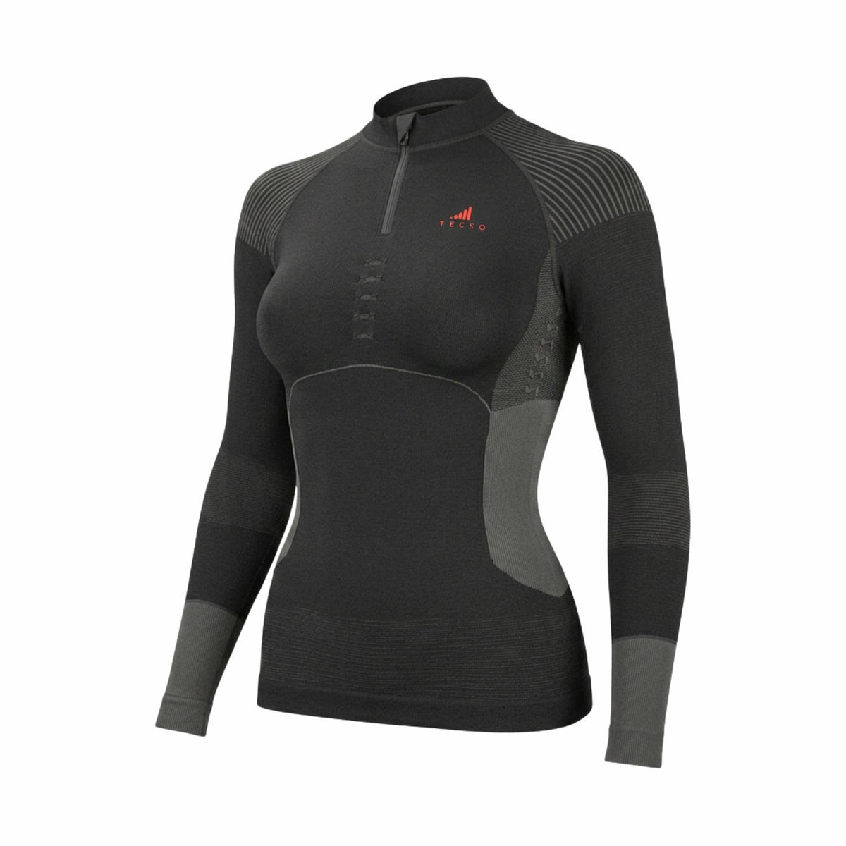 MERINO CARBON BASE LAYER ZIP